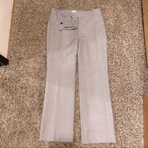 J. Crew gray wool dress pants, sz 4